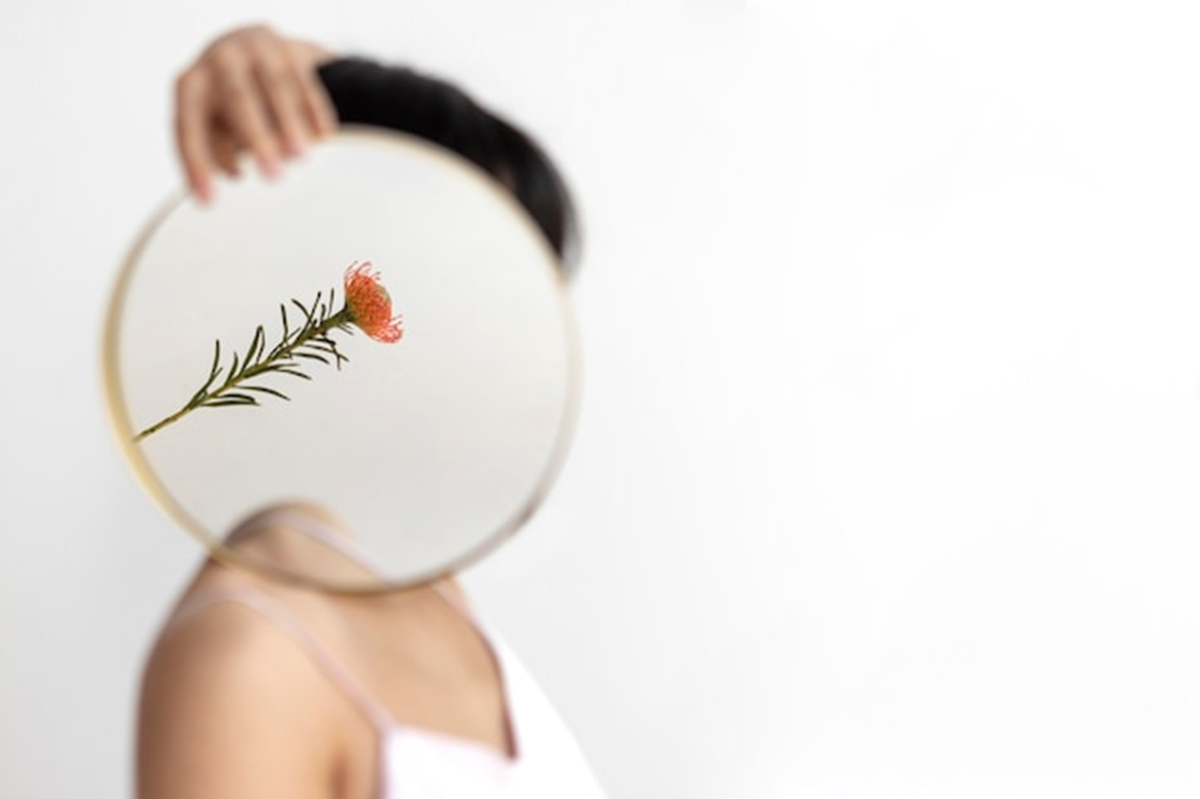Minimalistische Hautpflege
