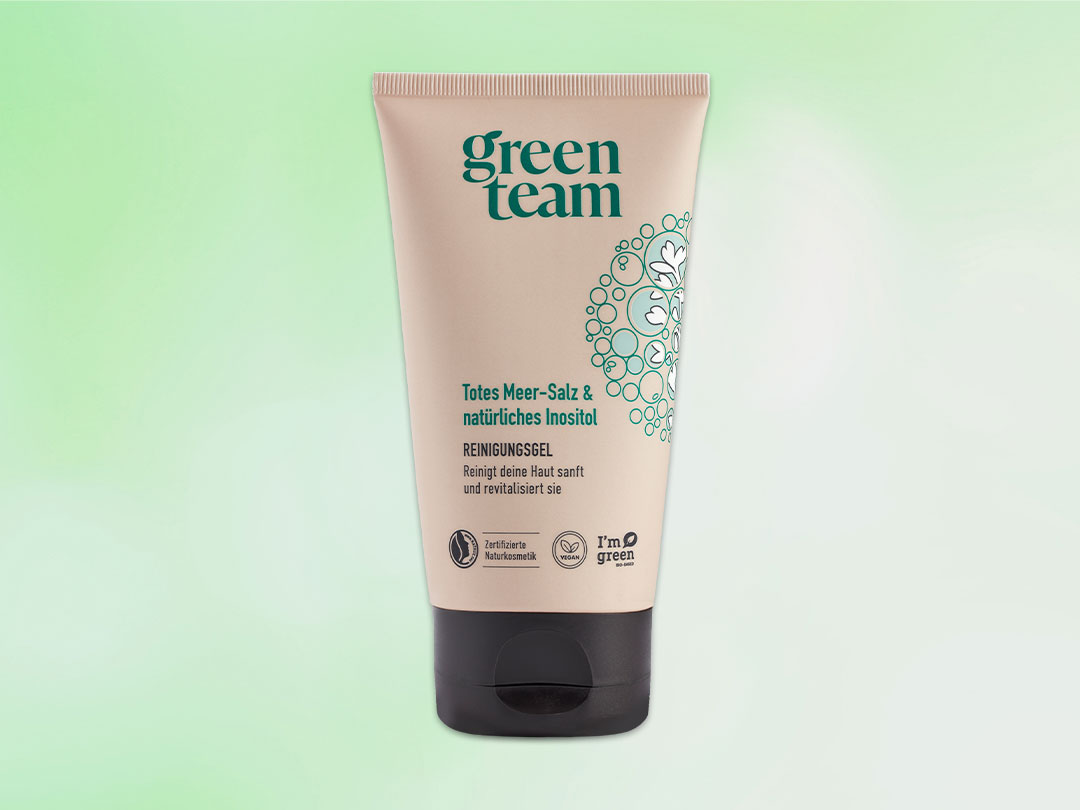Reinigungsgel mit Totes Meer-Salz & natürlichem Inositol (GENENCARE®) für sanfte Hautreinigung